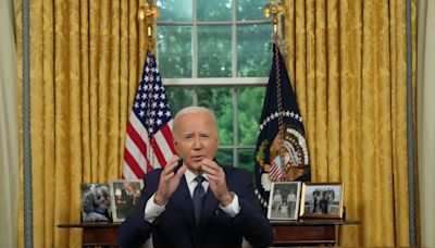 In Oval Office, Biden stresses unity after Trump assassination attempt