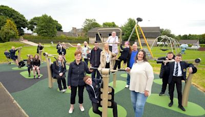 'State-of-the-art' outdoor gym opens in village park