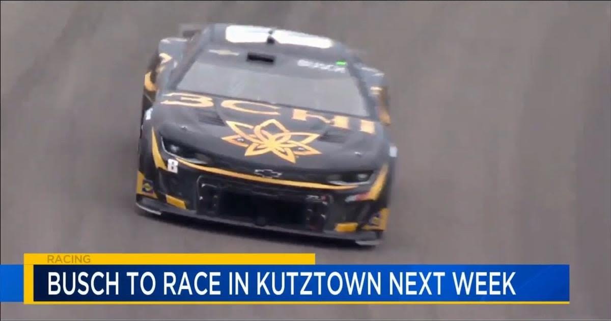 Kyle Busch is set to race at Action Track USA next week