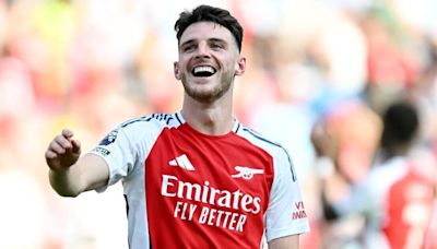 Declan Rice makes four-word statement after missing Arsenal win over Tottenham