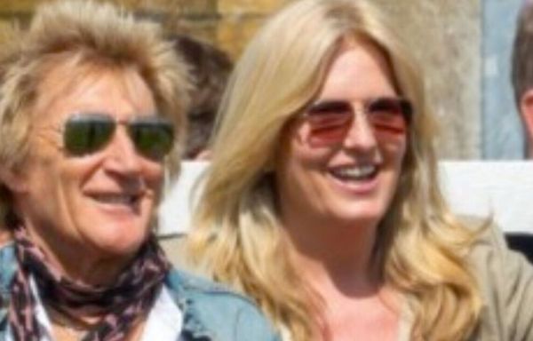 Rod Stewart shows off new look as he and Penny Lancaster steal show