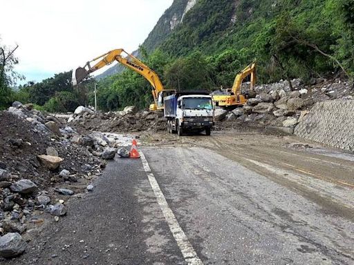 蘇花公路花蓮崇德段持續坍方 蘇澳南下僅能通行到和平