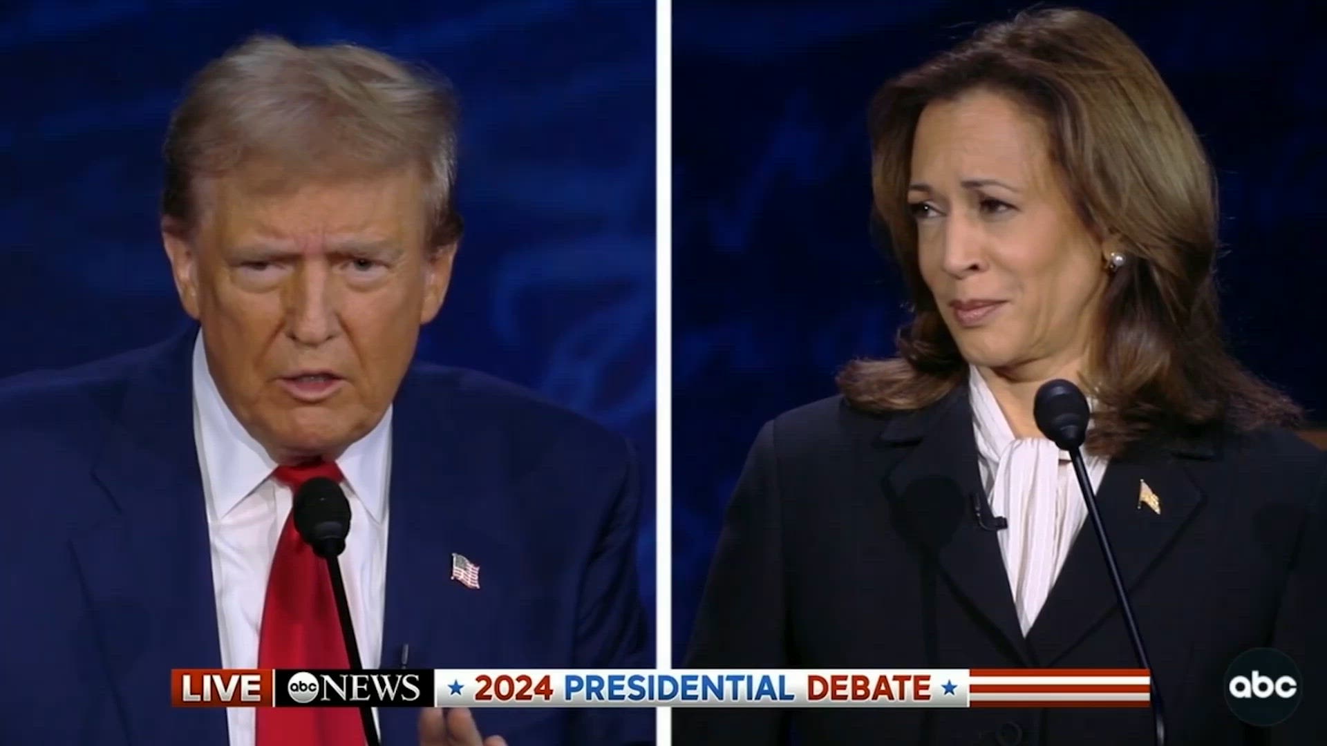 Trump falsely claims Harris' VP pick "is OK with" babies being killed after birth