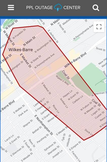 Power restored to Wilkes-Barre Downtown, Heights areas after outage