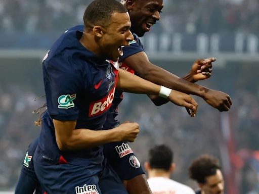 1-2. El PSG despide a Mbappé con una Copa de Francia