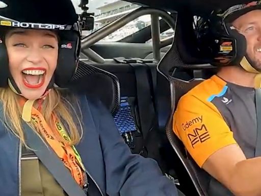 Watch: ‘Game of Thrones’ actor Emilia Clarke enjoys hot laps with Sam Bird at Silverstone