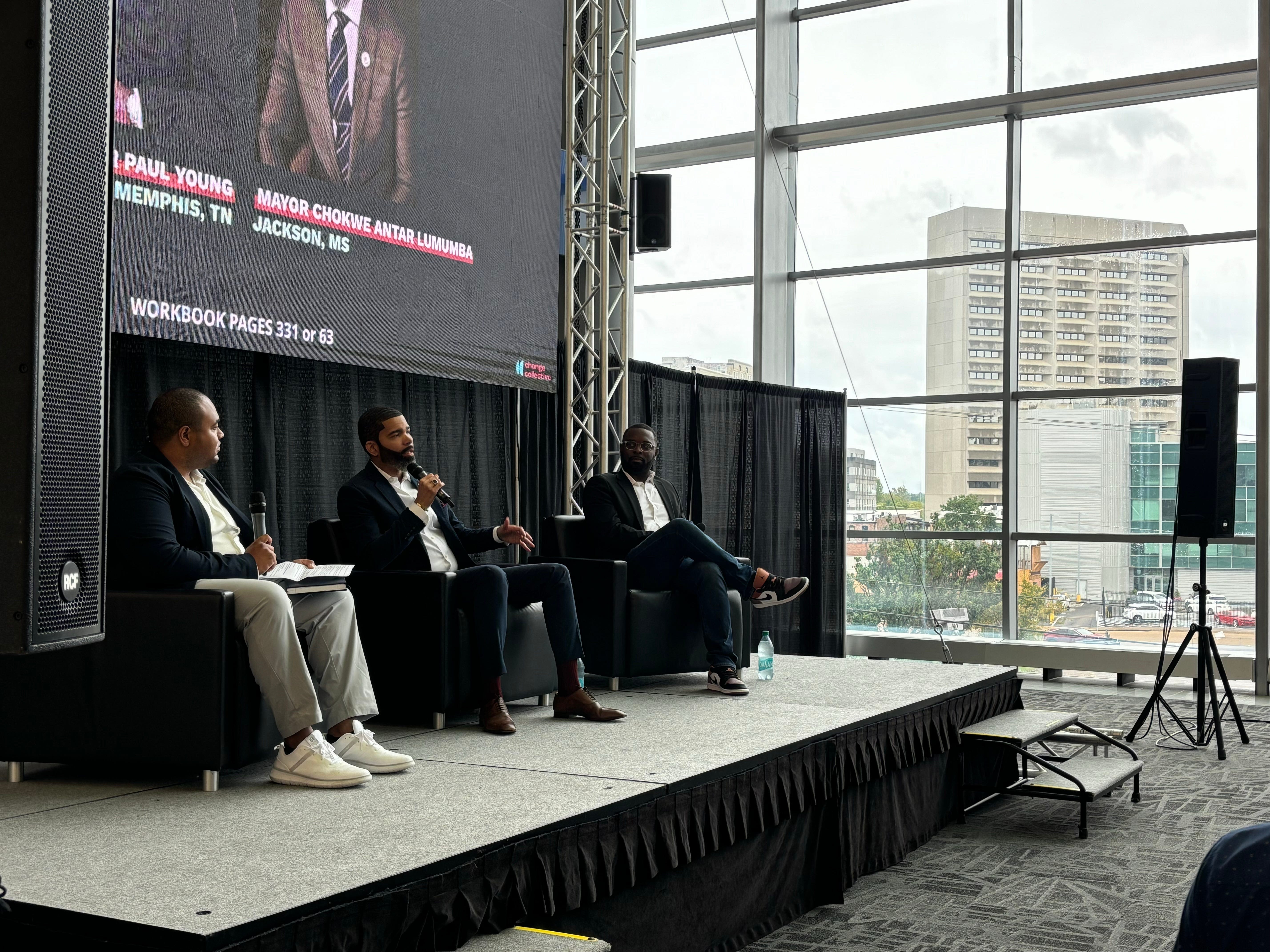 Jackson and Memphis mayors discuss fostering change in majority Black cities. See what was said