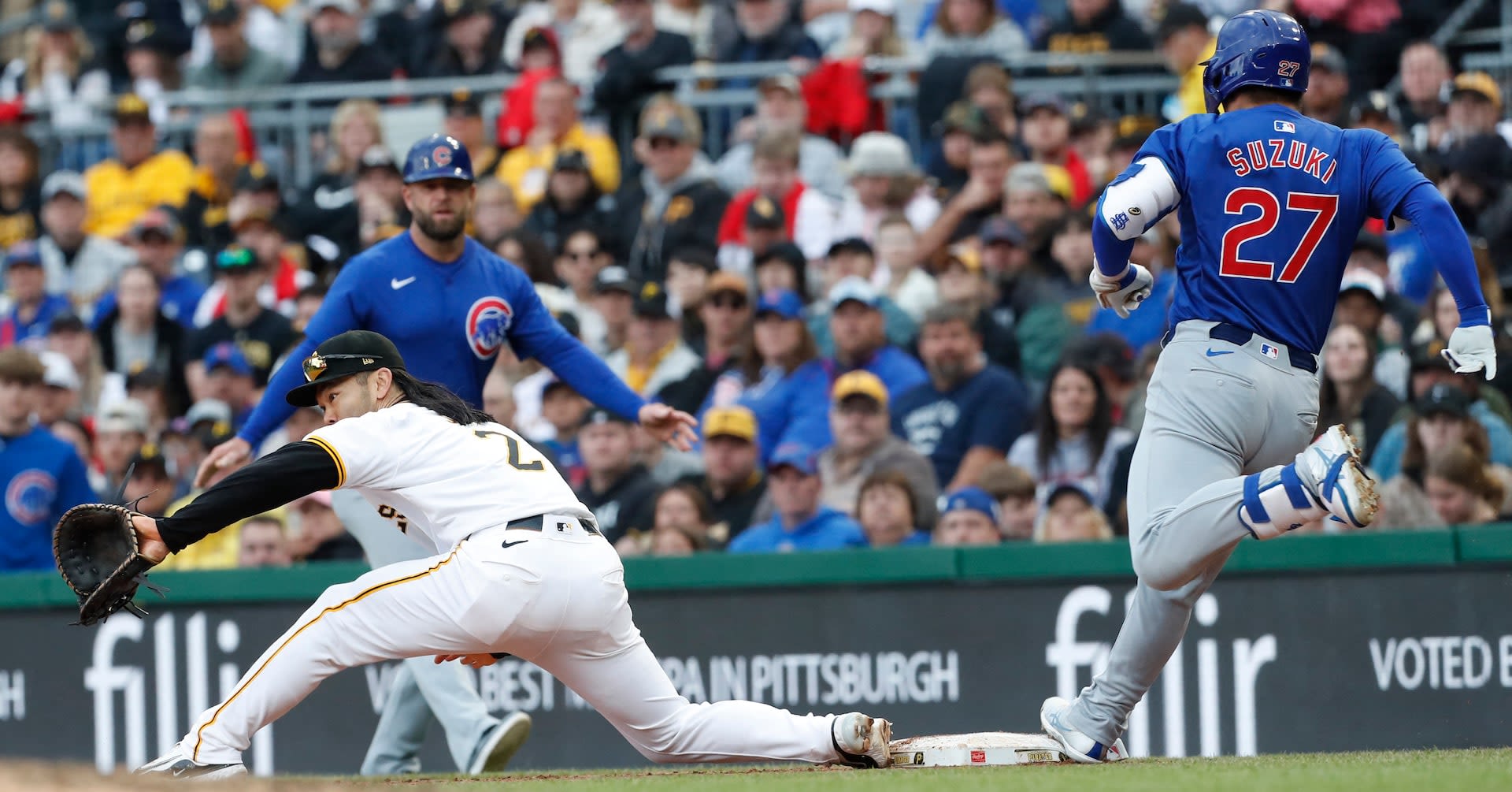 MLB roundup: Pirates power past Cubs in Paul Skenes' debut