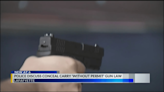 Lafayette Police talks about permitless concealed carry law