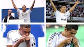 Video: las presentaciones calcadas de Mbappé y Cristiano Ronaldo en Real Madrid