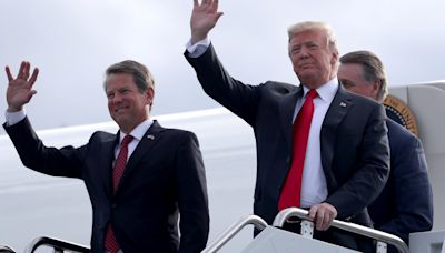 Georgia Gov. Brian Kemp did not vote for Trump in the primary