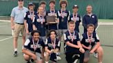 What duo helped McDowell win District 10's thrilling Class 3A boys team tennis final?