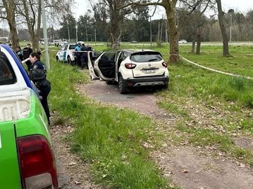 Un ex policía de la Federal citó a su pareja 28 años más joven en el parque Pereyra Iraola, intentó matarla delante de su bebé y se suicidó