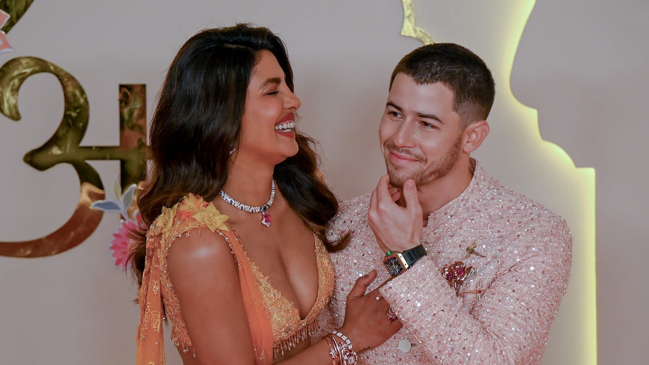 Ambani Wedding Guests Priyanka Chopra and Kim Kardashian (on a Rickshaw) Arrive to Flute Soundtrack