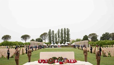 英紀念「卡西諾山戰役」80週年 致敬盟軍將士