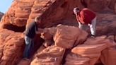 Visitors caught on video destroying ancient rock formations in Nevada