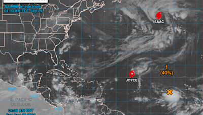 El huracán Isaac y la tormenta tropical Joyce avanzan por el Atlántico