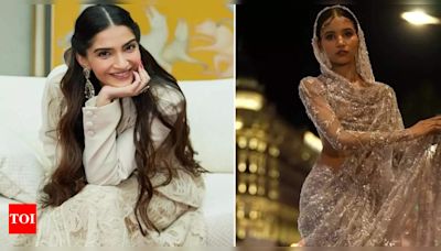 Sonam Kapoor: This is Sonam Kapoor's message for Nancy Tyagi, the viral influencer at Cannes | - Times of India