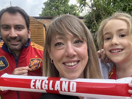 Anglo-Spanish couples say ‘tense’ but ‘fun’ watching Euros final together