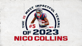 15 Most Impactful Texans of 2023 No. 5 Nico Collins