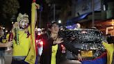 Los colombianos salen a las calles a celebrar su paso a la final de la Copa América
