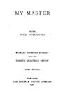 My Master (book)