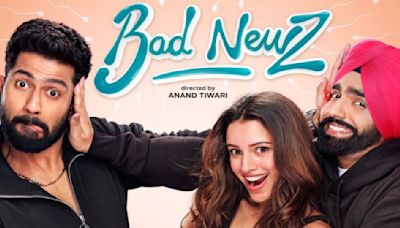 Bad Newz Box Office 2nd Weekend: Vicky Kaushal, Triptii Dimri and Ammy Virk film crosses Rs 50 crore mark