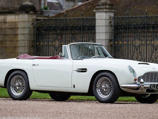 Rare 1965 Aston Martin DB5 Convertible Expected to Fetch $1.3 Million at Auction