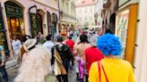 Prague considers stag party costume ban as resident goes on hunger strike