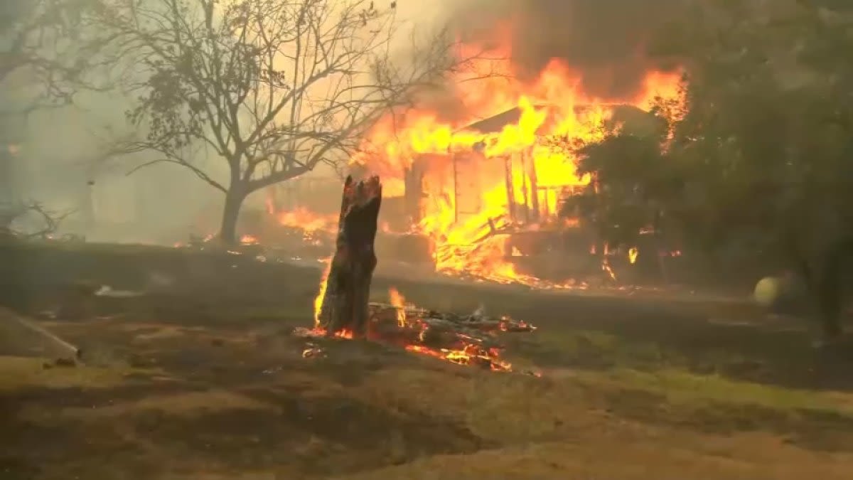 Map: See where July's largest wildfires are burning in California