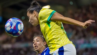 Brazil beats France 1-0 and advances to the semifinals of Olympic women's soccer tournament