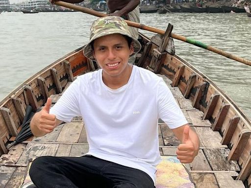 El influencer peruano Óscar Curi, al que dieron por muerto tras probar comida callejera en India, reaparece en redes sociales