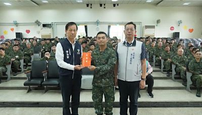 後備軍人教召 北市府關心召員到場加油打氣