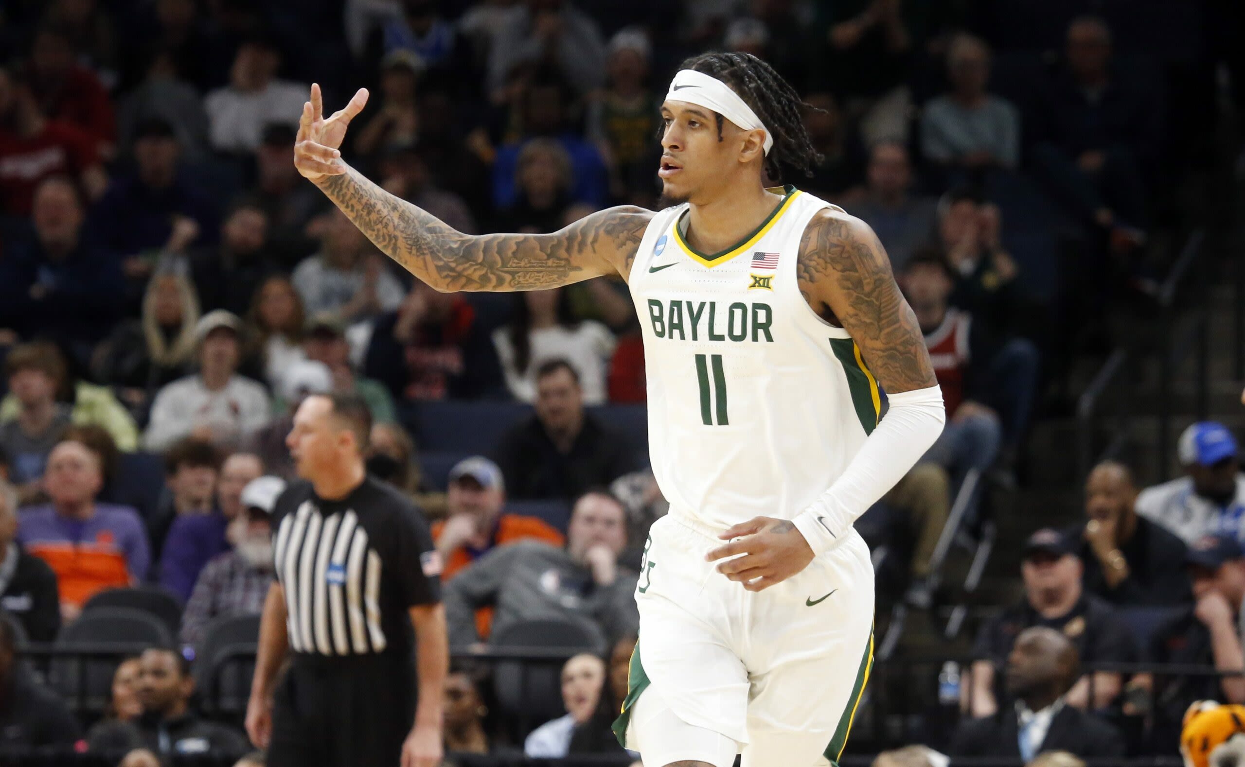 Projected second-round pick Jalen Bridges ‘forever grateful’ to enter NBA draft