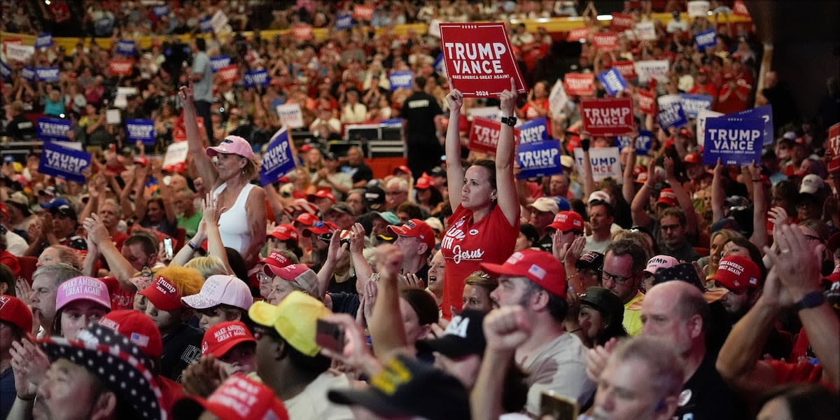 Gallery: Trump addresses thousands of supporters at Asheville rally