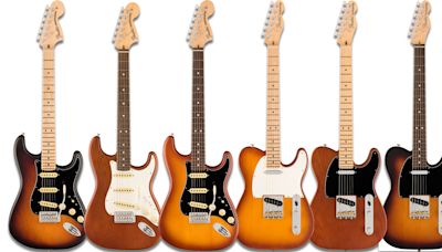 Strats and Teles in spruce, sugar pine, sassafras? Fender unveils American Performer Timber series