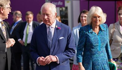 The King and Queen visit this year's Chelsea Flower Show