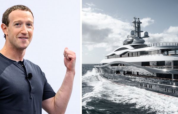 It's Mark Zuckerberg's turn to have a hot yacht summer