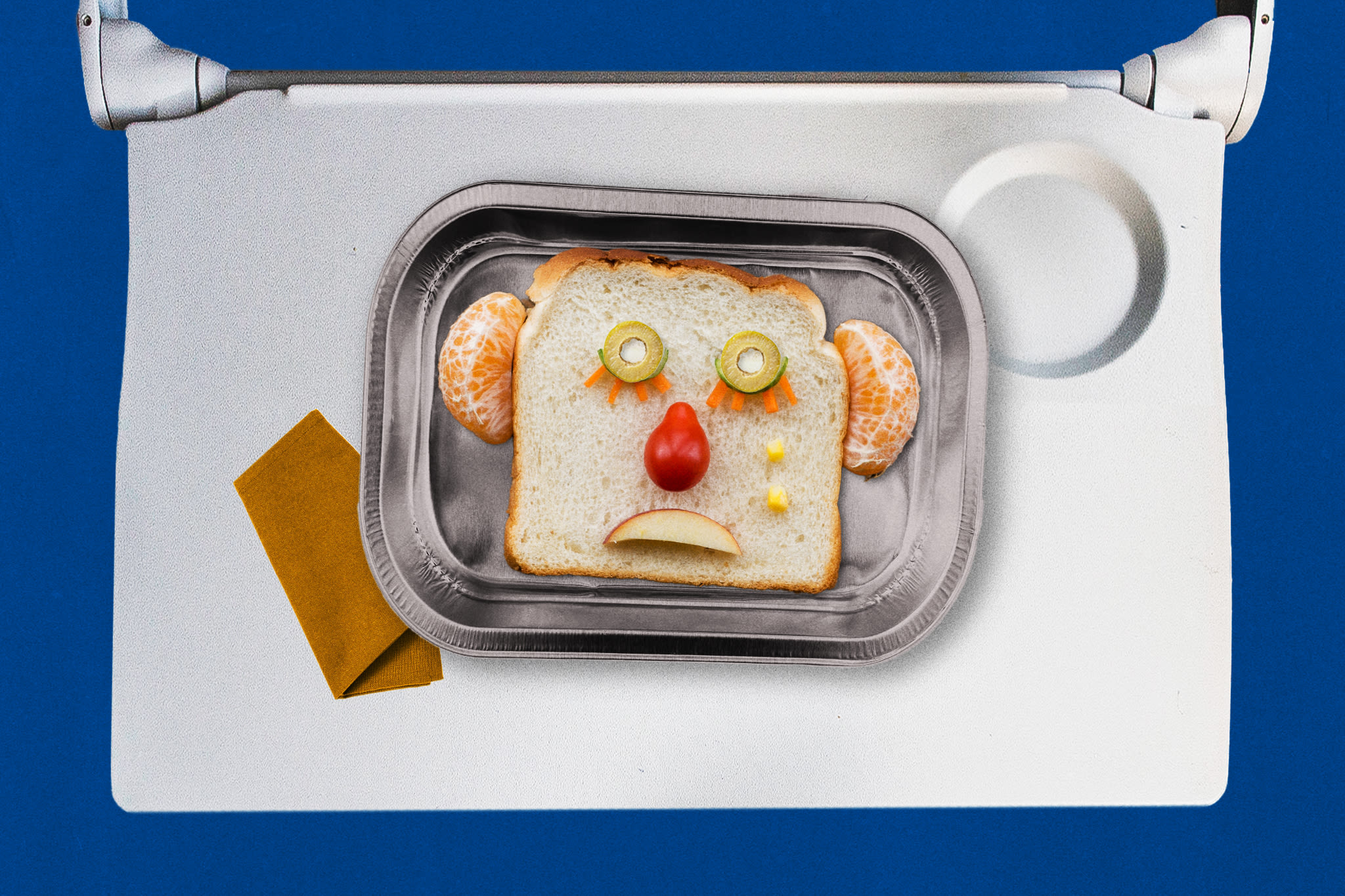 The sad, stale state of in-flight vegetarian meals