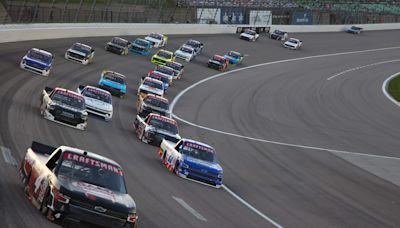 NASCAR Cup, Truck Saturday schedule at Kansas Speedway