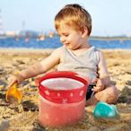 愛優優品 Hape灘玩具兒童挖水桶寶寶玩子便攜折疊桶套裝