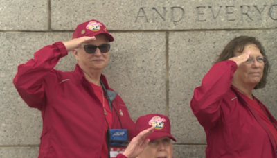 ‘Very proud woman today’: Tulare veteran on honor flight reflects on service