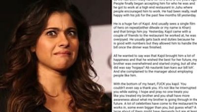 Kajol's Cryptic Reply After She's Trolled For Old Post About Her Being 'Rude' To Autistic Server