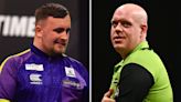 Luke Littler handed cheeky two-word nickname by darts rival Michael van Gerwen