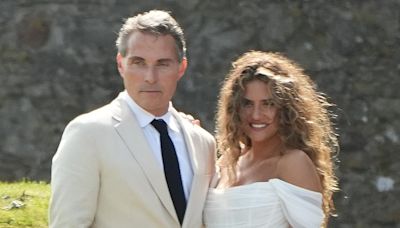 EMILY PRESCOTT: A nice day for a Welsh wedding as Rufus Sewell marries