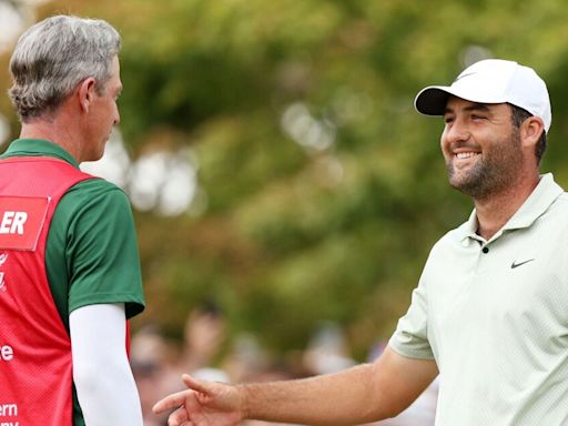 Scottie Scheffler explains financial agreement with caddie after banking £47m