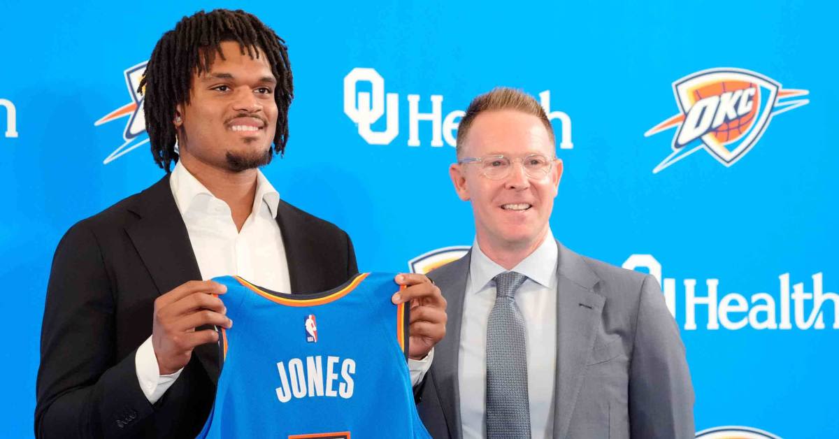 "The Oklahoma City Thunder's rotation may be too deep for Dillon Jones” - Projecting OKC’s Jones rookie season results