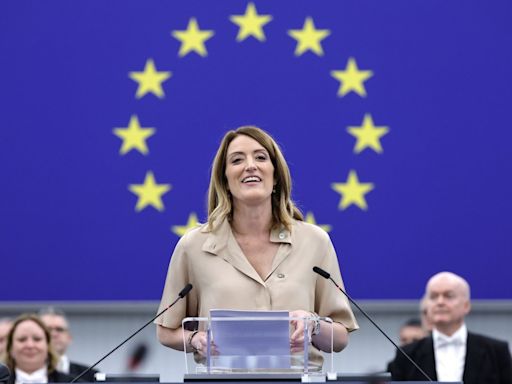 European Parliament re-elects Roberta Metsola of Malta to lead 720 member EU body