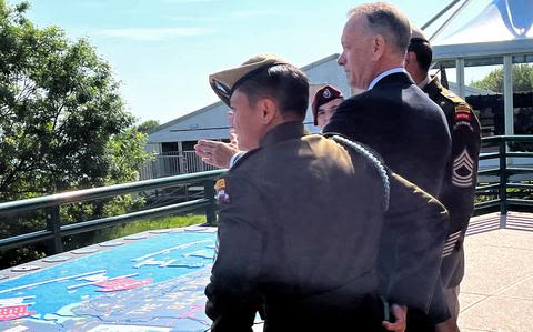 D-Day 80th anniversary ceremony begins at Normandy American Cemetery