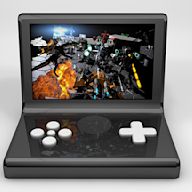 A gaming console that can be used both as a stationary console with a TV or monitor, and as a portable handheld device. Offers a range of games with varying levels of graphics and gameplay. Usually comes with detachable controllers for both gameplay modes.